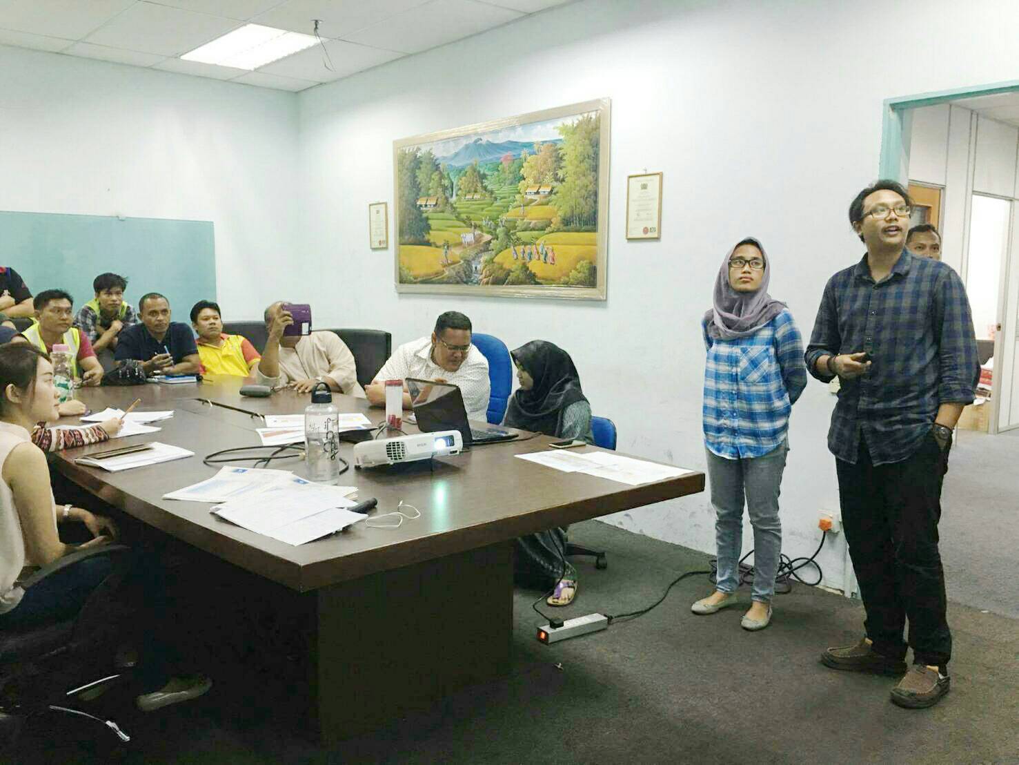 Ten ICT Business students gained a chance to get  internship in Integra Malaysia