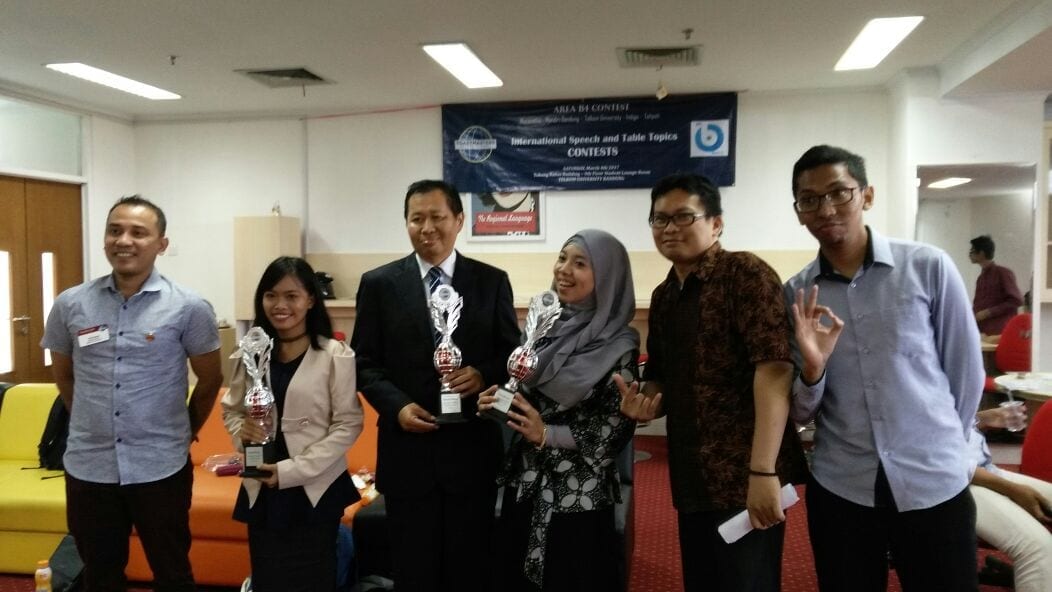 Tel-U International Class Student and Lecturer Achieved the 1st Place of International Speech Contest