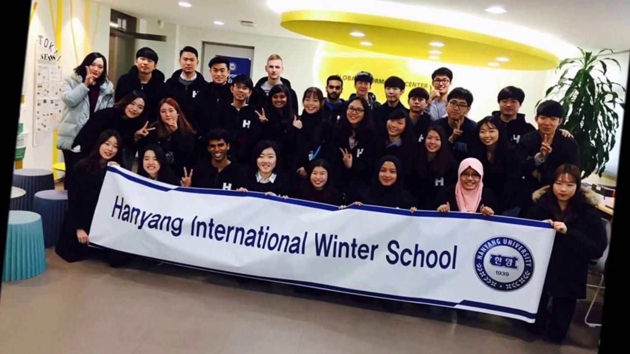 [Open Application] Hanyang International Winter School 2018-2019