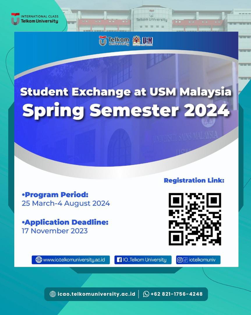 Student Exchange USM Malaysia Spring Semester 2024 International